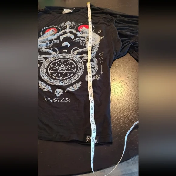 Limited Rare Like New Killstar Varg Kimono Batwing Sleeve, Top /Dress - Picture 6 of 7